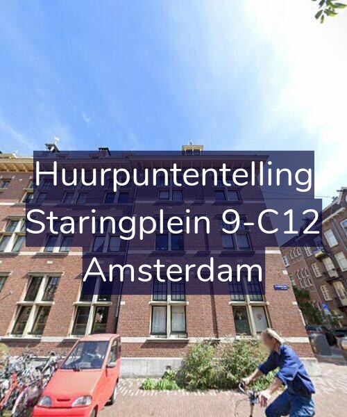 Foto gevel Huurpuntentelling voor Staringplein 9-C12, Amsterdam