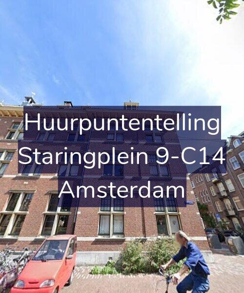 Foto gevel Huurpuntentelling voor Staringplein 9-C14, Amsterdam