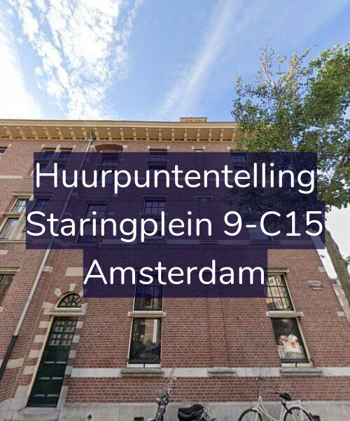 Foto gevel Huurpuntentelling voor Staringplein 9-C15, Amsterdam