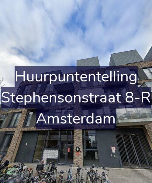 Foto gevel Huurpuntentelling voor Stephensonstraat 8-R, Amsterdam