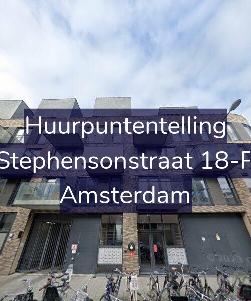 Foto gevel Huurpuntentelling voor Stephensonstraat 18-P, Amsterdam