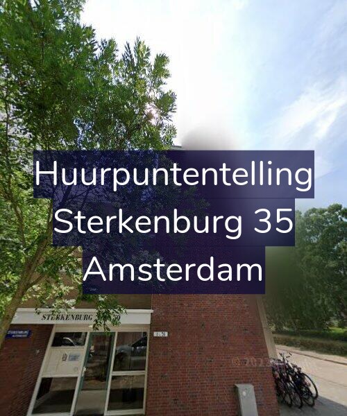 Foto gevel Huurpuntentelling voor Sterkenburg 35, Amsterdam