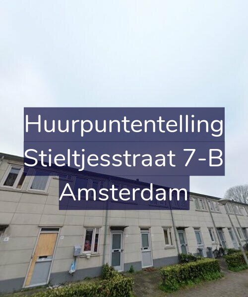 Foto gevel Huurpuntentelling voor Stieltjesstraat 7-B, Amsterdam