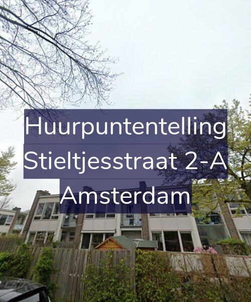 Foto gevel Huurpuntentelling voor Stieltjesstraat 2-A, Amsterdam