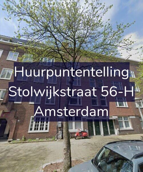 Foto gevel Huurpuntentelling voor Stolwijkstraat 56-H, Amsterdam
