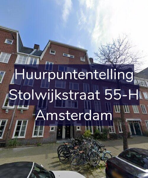 Foto gevel Huurpuntentelling voor Stolwijkstraat 55-H, Amsterdam