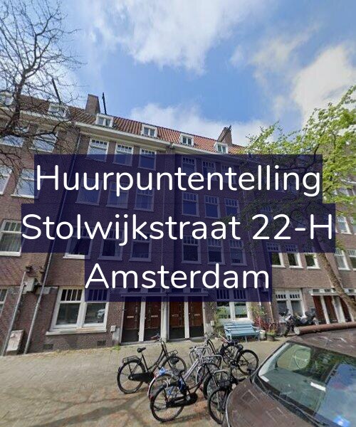 Foto gevel Huurpuntentelling voor Stolwijkstraat 22-H, Amsterdam