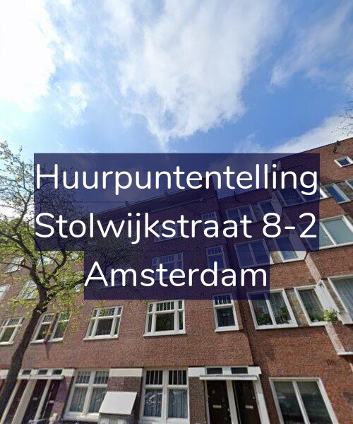 Foto gevel Huurpuntentelling voor Stolwijkstraat 8-2, Amsterdam