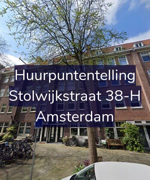 Foto gevel Huurpuntentelling voor Stolwijkstraat 38-H, Amsterdam