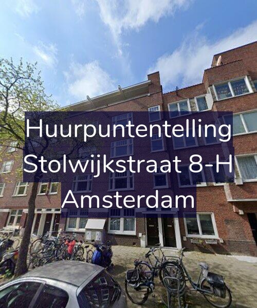 Foto gevel Huurpuntentelling voor Stolwijkstraat 8-H, Amsterdam