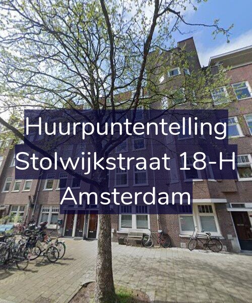 Foto gevel Huurpuntentelling voor Stolwijkstraat 18-H, Amsterdam