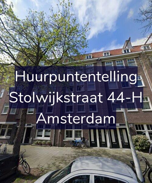 Foto gevel Huurpuntentelling voor Stolwijkstraat 44-H, Amsterdam