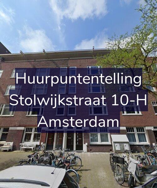 Foto gevel Huurpuntentelling voor Stolwijkstraat 10-H, Amsterdam