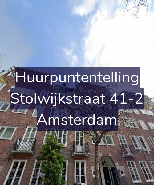 Foto gevel Huurpuntentelling voor Stolwijkstraat 41-2, Amsterdam