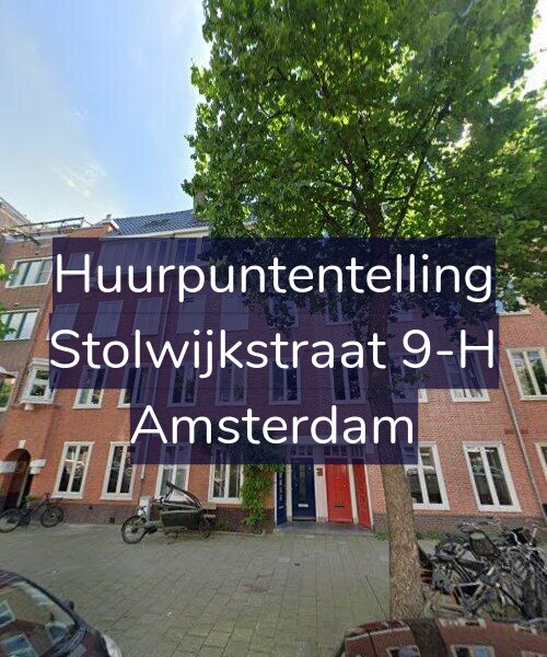 Foto gevel Huurpuntentelling voor Stolwijkstraat 9-H, Amsterdam