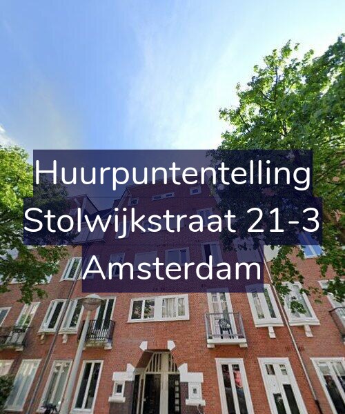Foto gevel Huurpuntentelling voor Stolwijkstraat 21-3, Amsterdam
