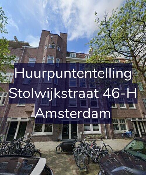 Foto gevel Huurpuntentelling voor Stolwijkstraat 46-H, Amsterdam