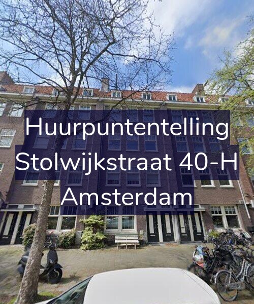 Foto gevel Huurpuntentelling voor Stolwijkstraat 40-H, Amsterdam