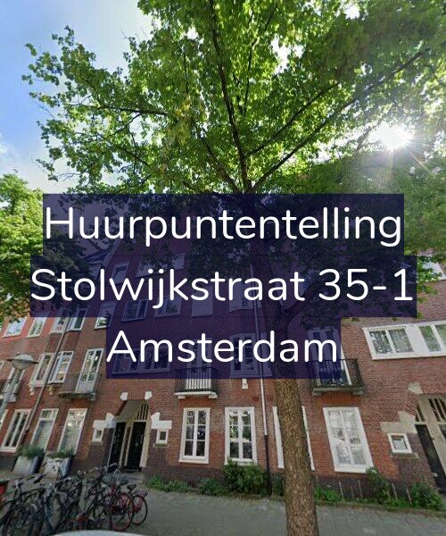 Foto gevel Huurpuntentelling voor Stolwijkstraat 35-1, Amsterdam