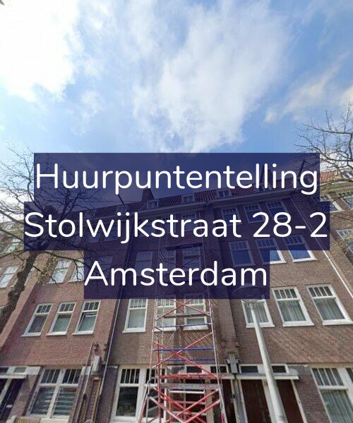 Foto gevel Huurpuntentelling voor Stolwijkstraat 28-2, Amsterdam