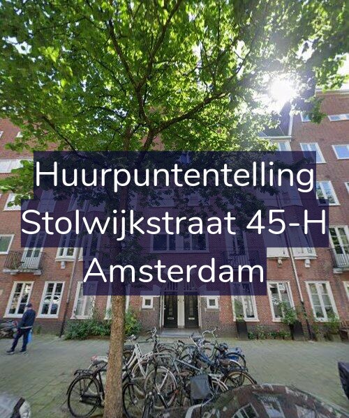 Foto gevel Huurpuntentelling voor Stolwijkstraat 45-H, Amsterdam