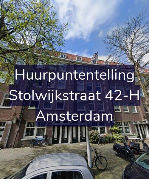 Foto gevel Huurpuntentelling voor Stolwijkstraat 42-H, Amsterdam
