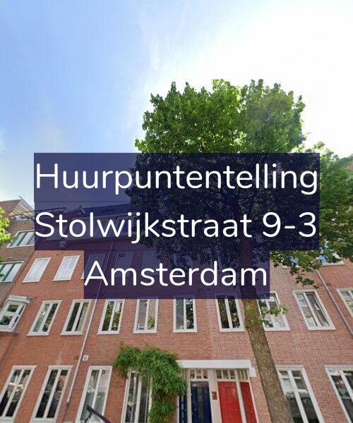 Foto gevel Huurpuntentelling voor Stolwijkstraat 9-3, Amsterdam
