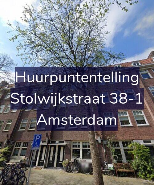 Foto gevel Huurpuntentelling voor Stolwijkstraat 38-1, Amsterdam