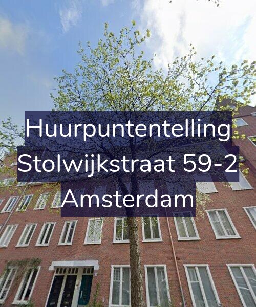 Foto gevel Huurpuntentelling voor Stolwijkstraat 59-2, Amsterdam