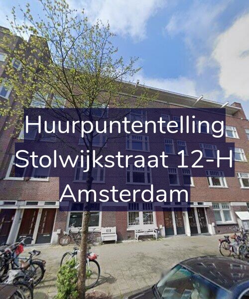 Foto gevel Huurpuntentelling voor Stolwijkstraat 12-H, Amsterdam