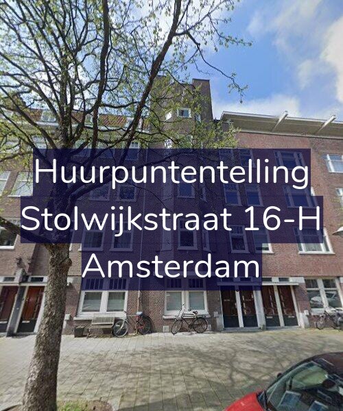 Foto gevel Huurpuntentelling voor Stolwijkstraat 16-H, Amsterdam