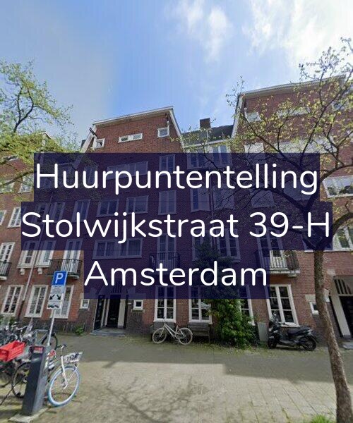 Foto gevel Huurpuntentelling voor Stolwijkstraat 39-H, Amsterdam