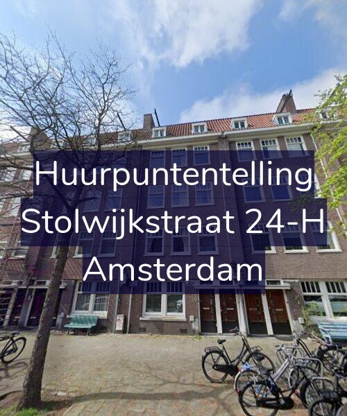 Foto gevel Huurpuntentelling voor Stolwijkstraat 24-H, Amsterdam
