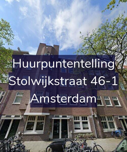 Foto gevel Huurpuntentelling voor Stolwijkstraat 46-1, Amsterdam