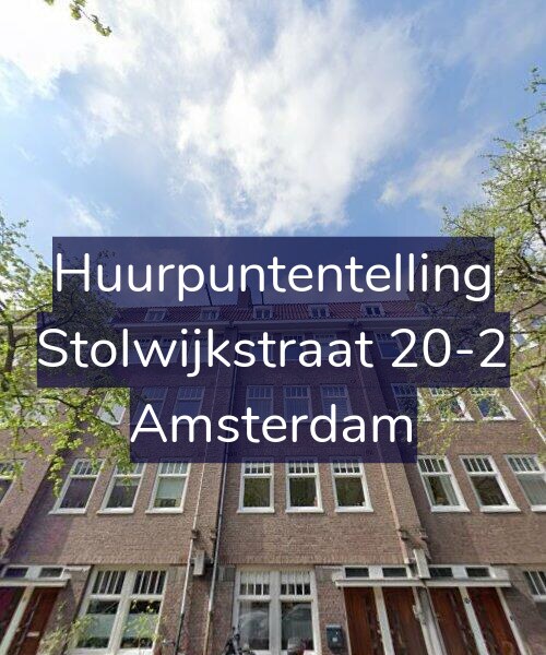Foto gevel Huurpuntentelling voor Stolwijkstraat 20-2, Amsterdam