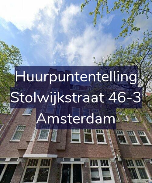 Foto gevel Huurpuntentelling voor Stolwijkstraat 46-3, Amsterdam