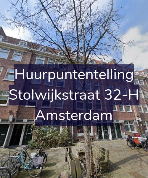 Foto gevel Huurpuntentelling voor Stolwijkstraat 32-H, Amsterdam