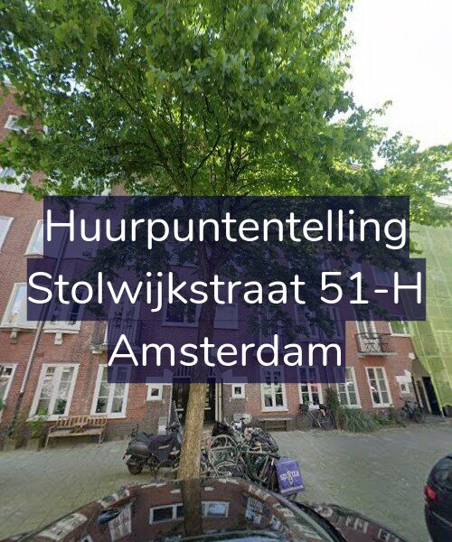 Foto gevel Huurpuntentelling voor Stolwijkstraat 51-H, Amsterdam