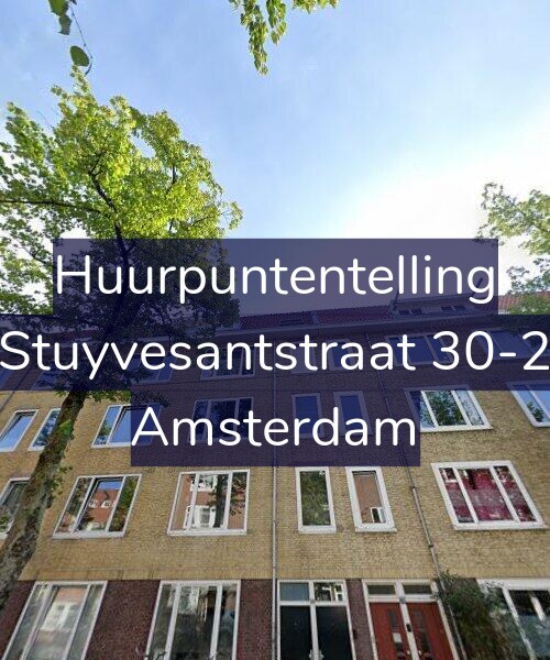 Foto gevel Huurpuntentelling voor Stuyvesantstraat 30-2, Amsterdam