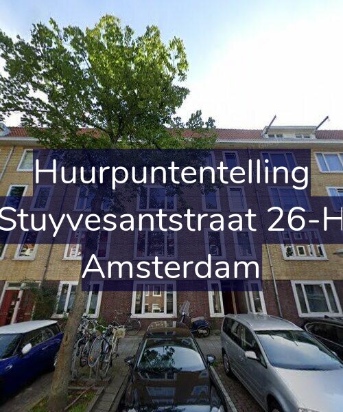 Foto gevel Huurpuntentelling voor Stuyvesantstraat 26-H, Amsterdam