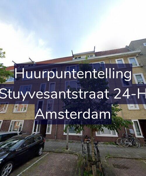Foto gevel Huurpuntentelling voor Stuyvesantstraat 24-H, Amsterdam