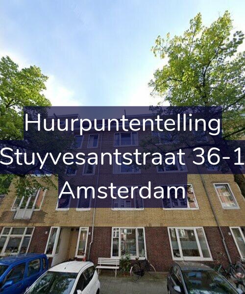 Foto gevel Huurpuntentelling voor Stuyvesantstraat 36-1, Amsterdam