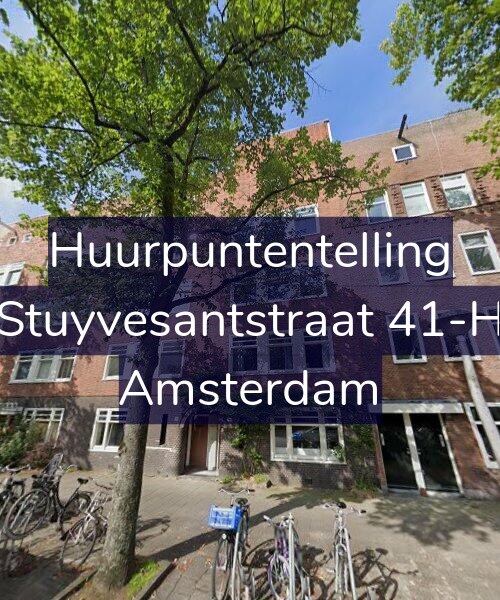 Foto gevel Huurpuntentelling voor Stuyvesantstraat 41-H, Amsterdam
