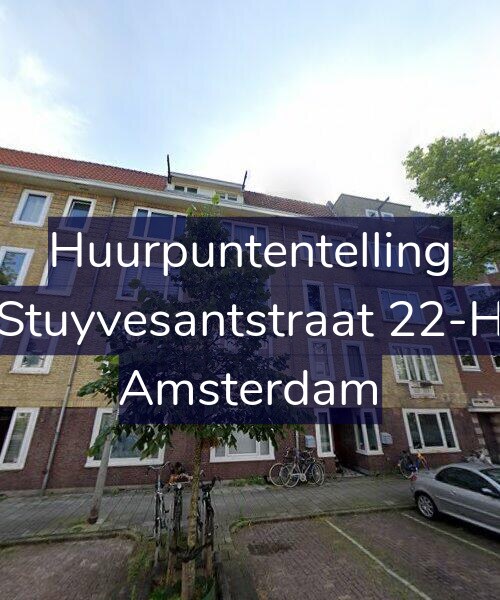 Foto gevel Huurpuntentelling voor Stuyvesantstraat 22-H, Amsterdam