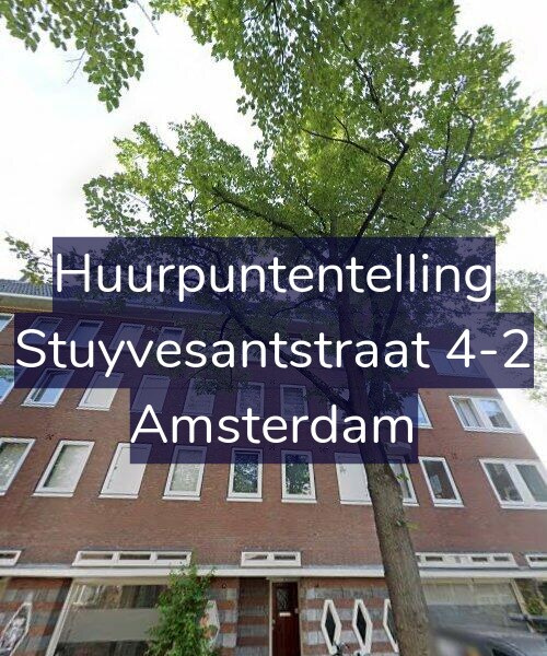 Foto gevel Huurpuntentelling voor Stuyvesantstraat 4-2, Amsterdam