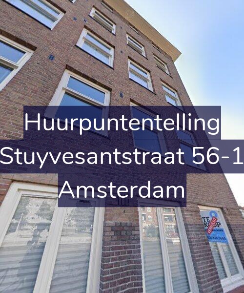Foto gevel Huurpuntentelling voor Stuyvesantstraat 56-1, Amsterdam