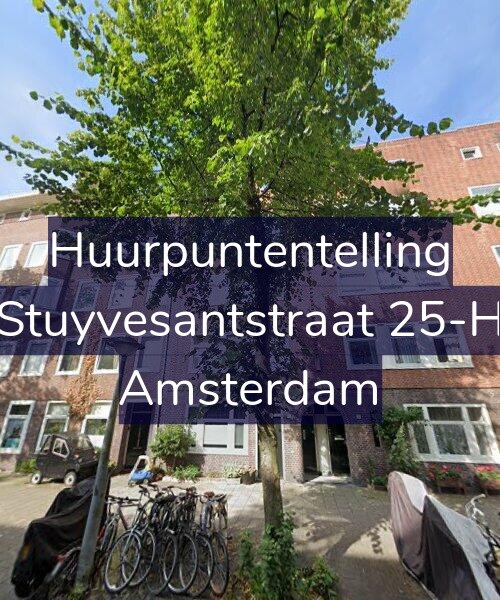 Foto gevel Huurpuntentelling voor Stuyvesantstraat 25-H, Amsterdam
