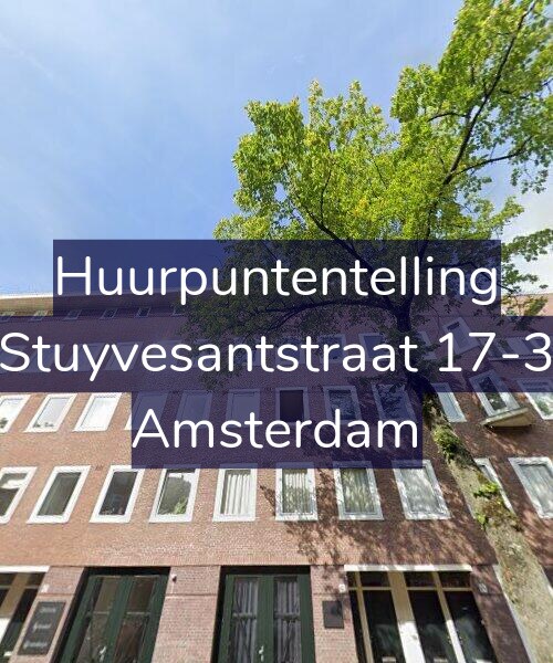 Foto gevel Huurpuntentelling voor Stuyvesantstraat 17-3, Amsterdam