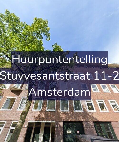 Foto gevel Huurpuntentelling voor Stuyvesantstraat 11-2, Amsterdam