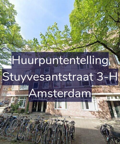 Foto gevel Huurpuntentelling voor Stuyvesantstraat 3-H, Amsterdam